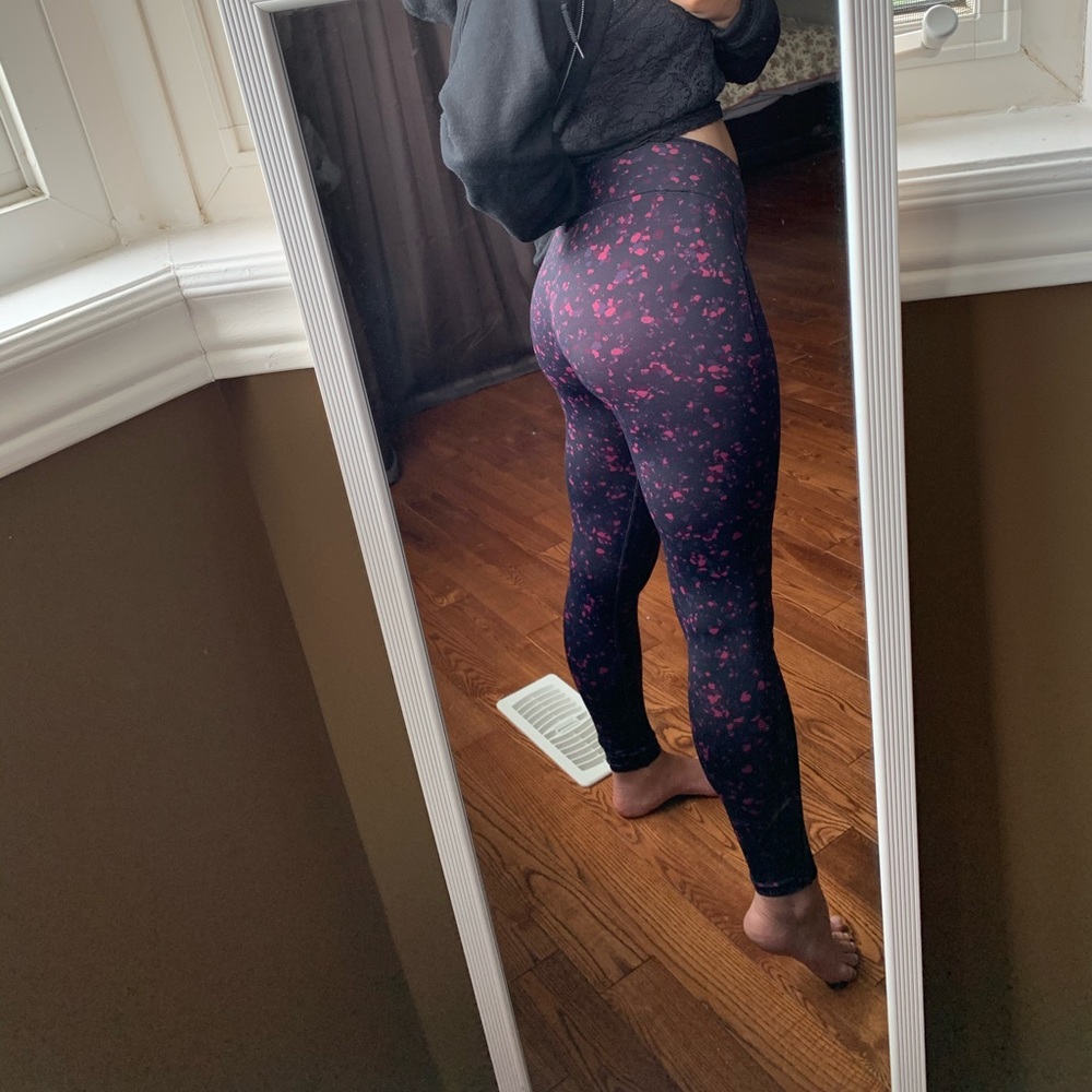 Floral Patterned Sport Leggings